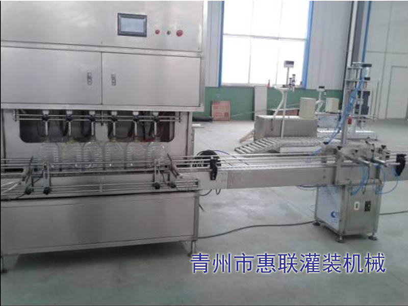 油類灌裝機生產線 油類灌裝機生產線